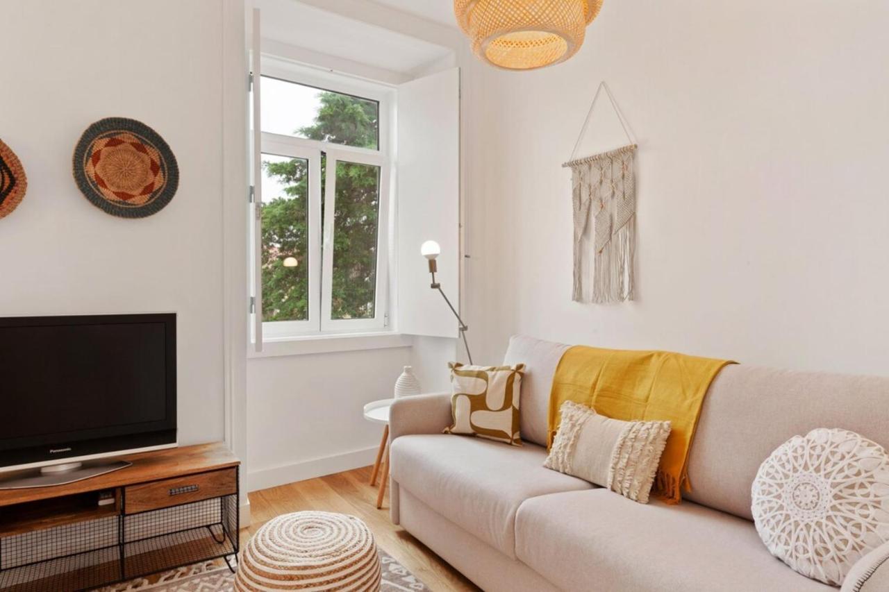 Modern Portuguese 1 Bedroom Apartment In Belem Lisabona Exterior foto